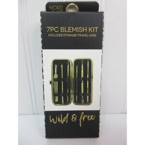 Wild & Free 7pc Blemish Kit with Storage Travel Case Sealed Box